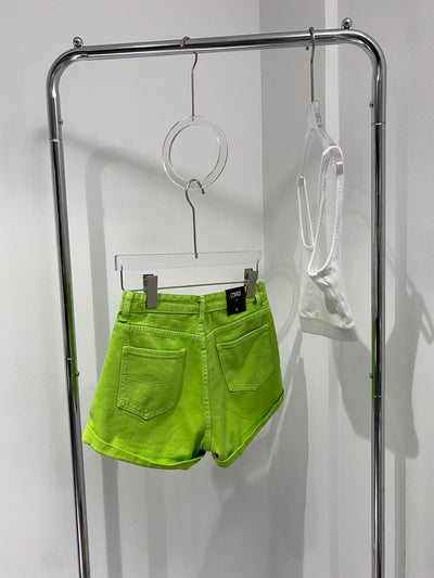 Sour Patch Neon Denim Shorts