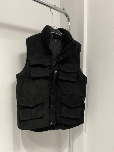 Corduroy Puffer Gilet