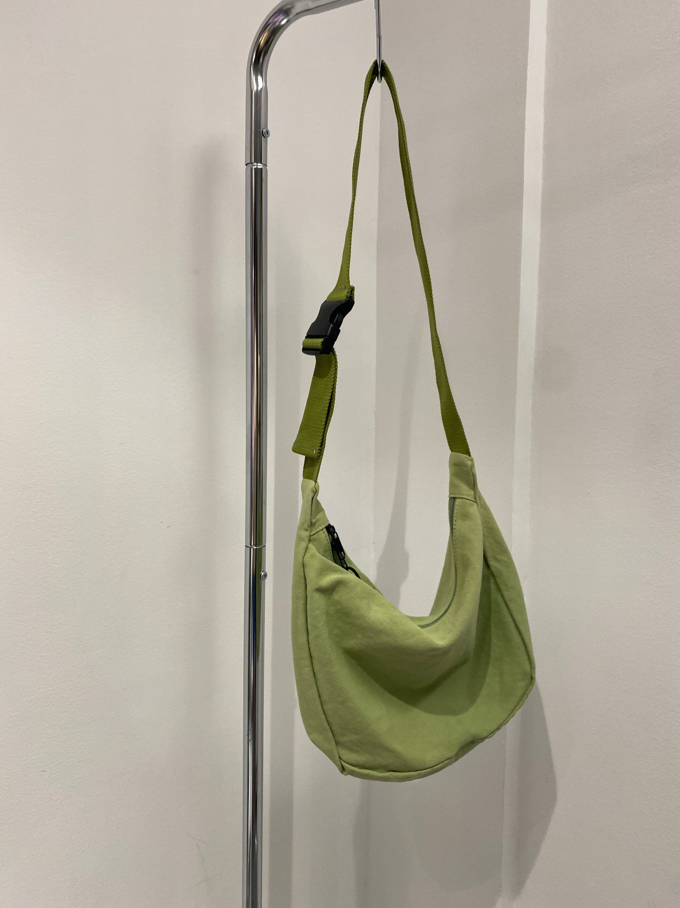 Canvas Cross Body Bag -  Matcha