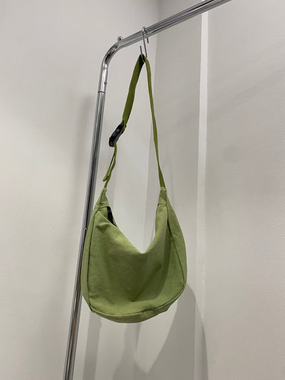 Canvas Cross Body Bag -  Matcha