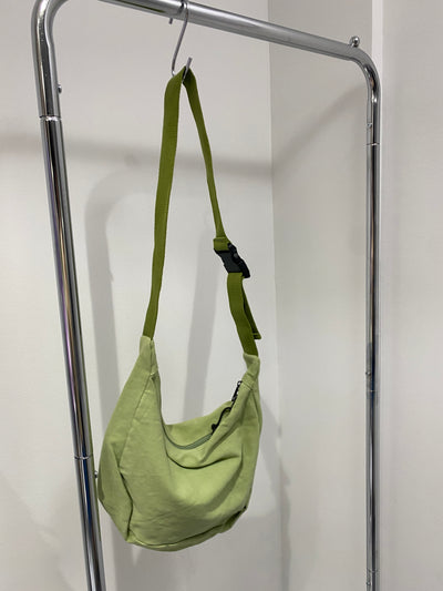 Canvas Cross Body Bag -  Matcha